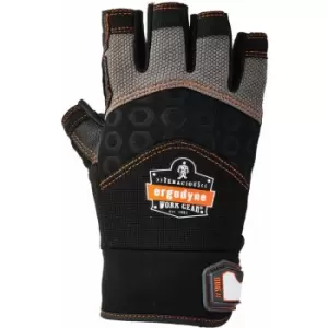 image of Ergodyne - ERGODYNE IMPACT FINGERLESS GLOVE MED -