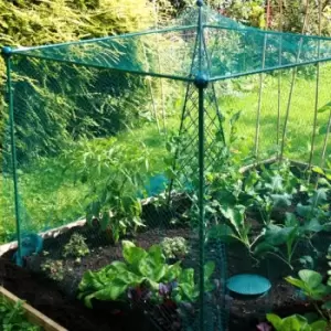 Image of Garden Skill Gardenskill Fruit And Vegetable Garden Cage Kit With Butterfly Netting 1.25 X 1.25 X 1.25M