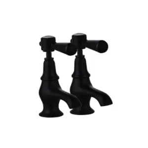 Image of Black Basin Pillar Taps - Helston