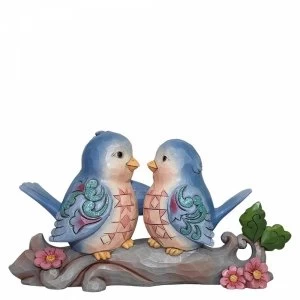 Image of Happiness Together (Lovebirds on Branch) Figurine