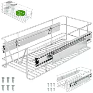 image of Telescopic Drawer 2Pcs Set 30cm Cabinet Width