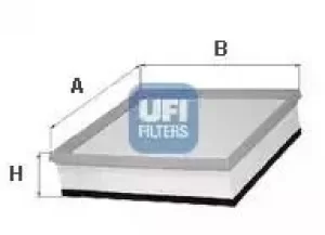 Image of 30.297.00 UFI Air Filter