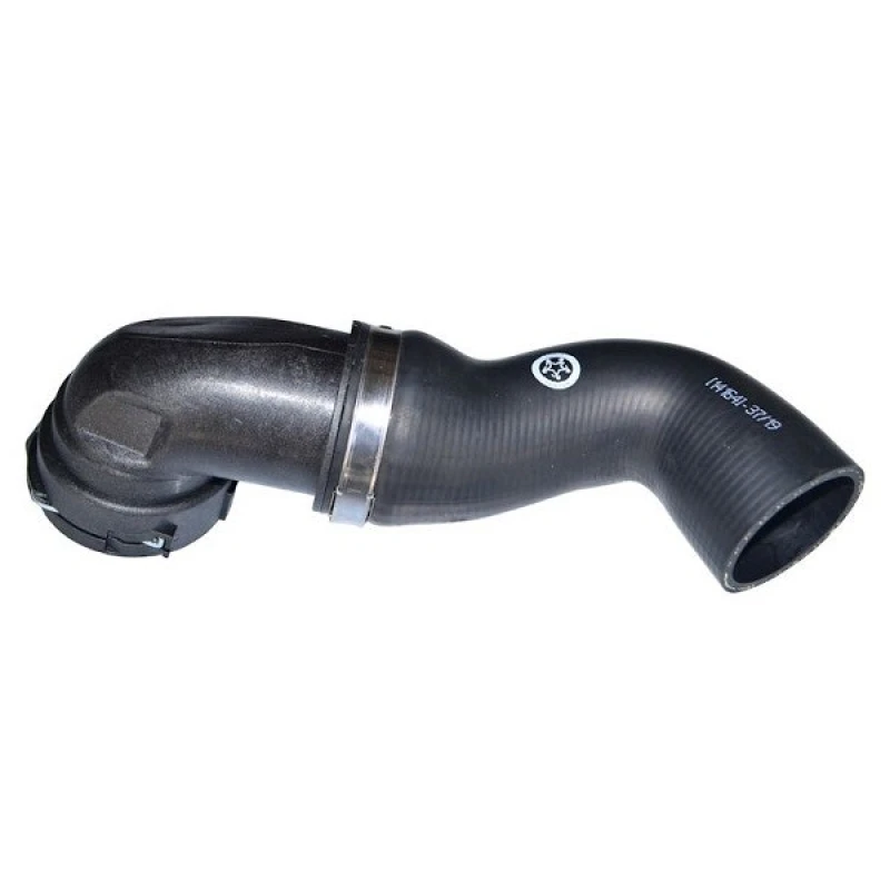 Image of HORTUM 14164 Turbocharger Hose without connecting pipe, Rubber with fabric lining Rubber with fabric lining Charger Intake Hose (3314)