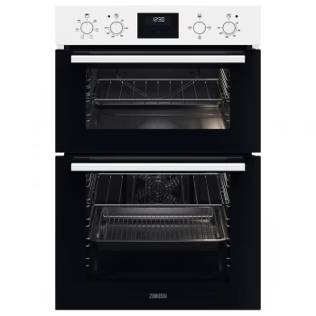 image of Zanussi ZKHNL3W1 Integrated Electric Double Oven