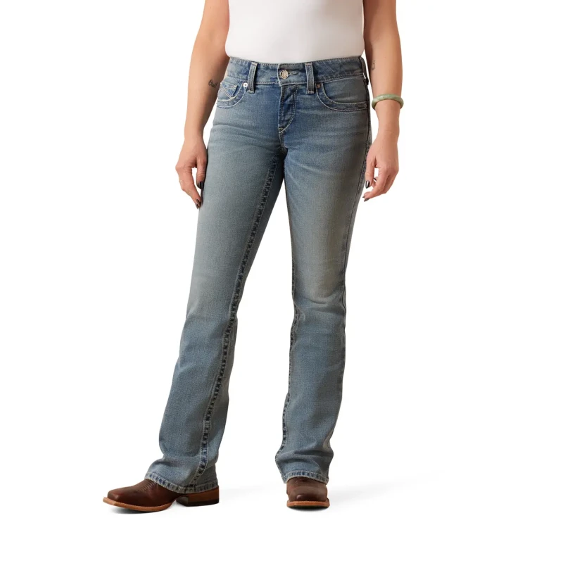 Image of ARIAT Womens Bootcut Jeans Ariat Nayelli Bleu Female 30