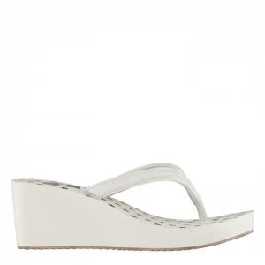 image of SoulCal EVA Ladies Wedge Sandals - White