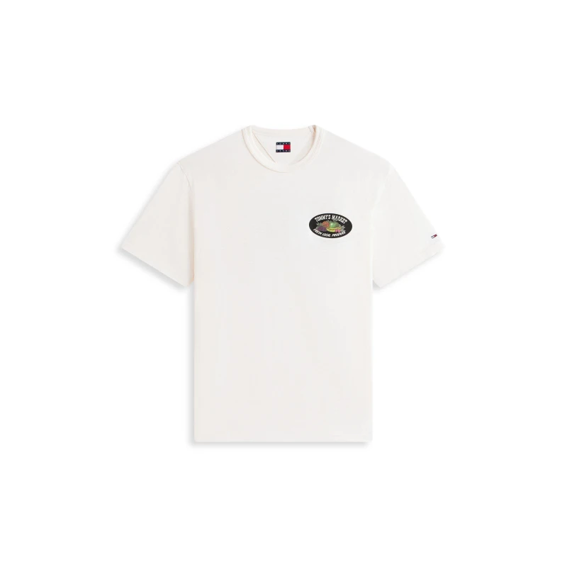 Image of Tommy Jeans TJ Fruit Tee Sn62 Ancient White male M