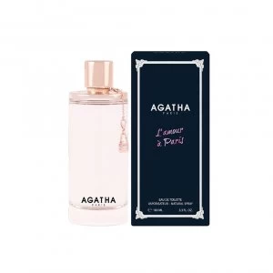 image of Agatha Paris L'Amour A Paris Eau de Toilette For Her 100ml