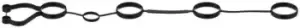 Image of Cylinder Head Cover Gasket 473.660 by Elring