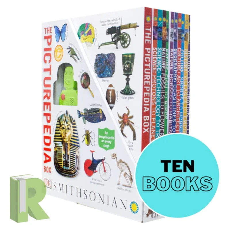 Image of The Smithsonian Picturepedia Box Hardcover multiple Books