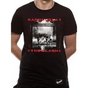 Image of The Clash - Sandinista Mens X-Large T-Shirt - Black