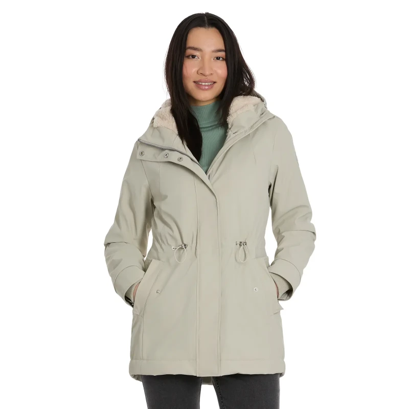 Image of Ragwear Womens waterproof jacket Ragwear Monadis Rainy Beige Female S