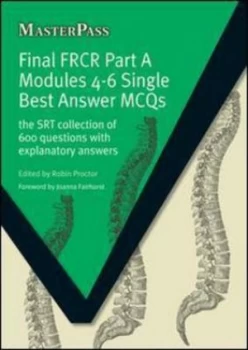 Image of Final Frcr Part a Modules 4-6 Single Best Answer Mcqs by Proctor Book