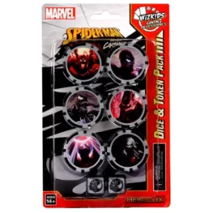 Image of Marvel HeroClix: Spider-Man and Venom Absolute Carnage Dice and Token Pack