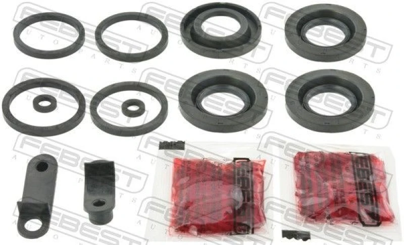 Image of Repair Kit, brake caliper FEBEST 2375-TOUARR
