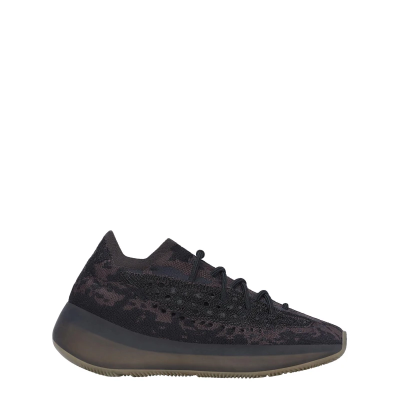 Image of Yeezy Mens Boost 380 BOOST Cushioning Sneakers Onyx male 3.5 (36)