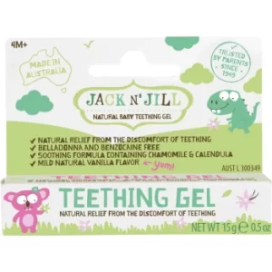 image of Jack N' Jill Teething Gel Soothing Gel for teething 4m+ 15 g