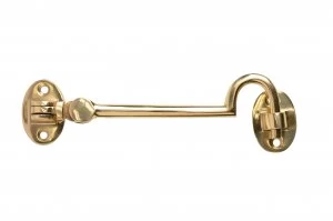 Image of Wickes Cabin Hook - Brass 152mm