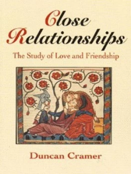 Image of Close Relationships by Duncan Cramer Paperback