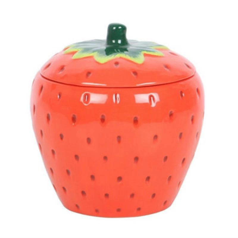 Image of Something Different Something Different Strawberry Oil Burner in Light Red Light Red One Size Unisex 5063425969951