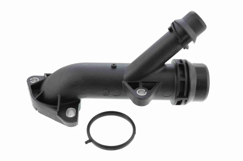Image of VAICO V20-0740 Coolant Flange Front, with gasket/seal, Original VAICO Quality Coolant Flange (3219)