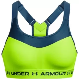 Image of Under Armour Armour High Crossback Bra - Green