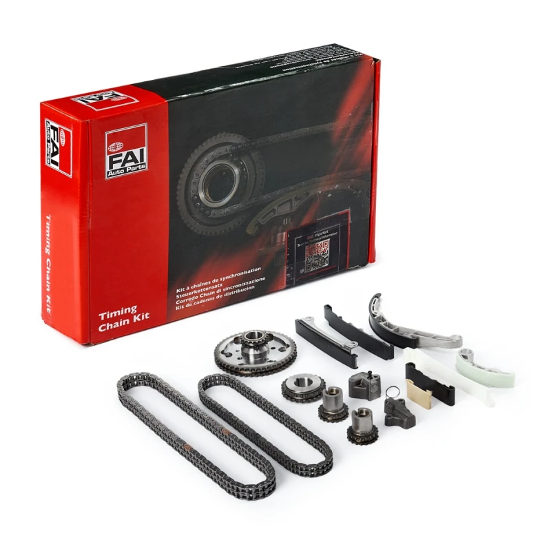 Image of FAI AutoParts TCK42 Timing Chain Kit Roller Chain, with gaskets/seals Timing Chain Kit (1389)