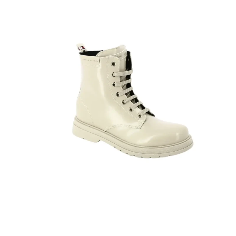 Image of Tommy Hilfiger Womens boots Tommy Hilfiger Lace-Up Beige Female 35