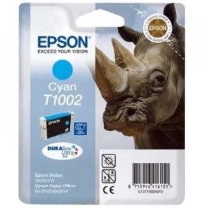 Image of Epson Rhino T1002 Cyan Ink Cartridge
