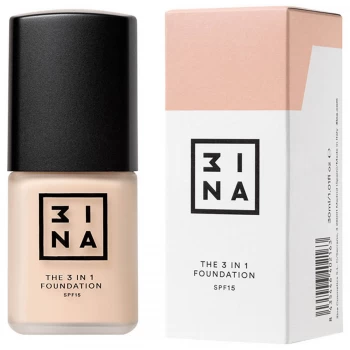 image of 3INA Makeup 3-In-1 Foundation 30ml (Various Shades) - 209