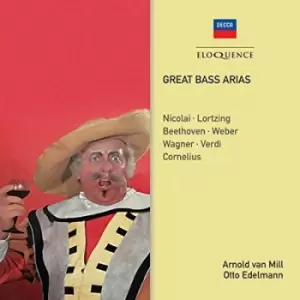 image of Arnold Van Mill/Otto Edelmann Great Bass Arias by Carl Otto Ehrenfried Nicolai CD Album