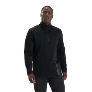 image of Canterbury Zip Fleece Jacket Mens - Black