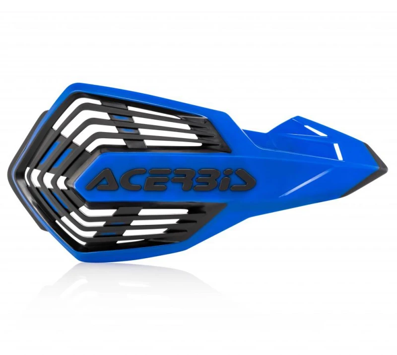 Image of 0024296.251 - Acerbis X-Future Hand Guards - Blue/ Black 0024296.251