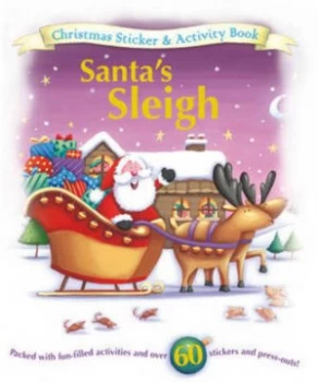 Image of Xmas Activity Santas Sleigh Book