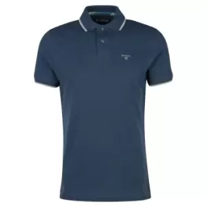 Image of Barbour Mens Easington Polo Navy XL