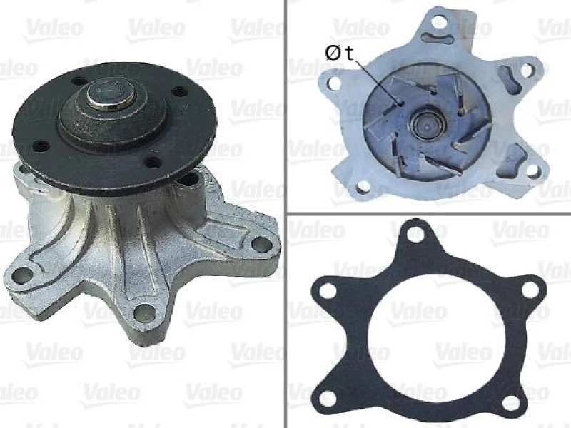 Image of Water pump VALEO 506907