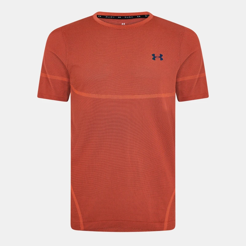 Image of Under Armour UA Vanish Elite Seamless Short Sleeve Mens Fire Red male S