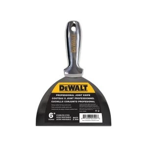 Image of DEWALT Dry Wall Stainless Steel Jointing/Filling Knife 100mm (4in)