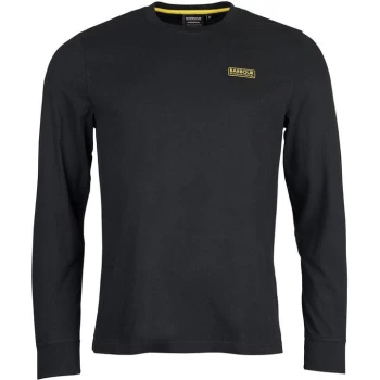 Image of Barbour International Legacy Long Sleeve T-Shirt - Black BK31