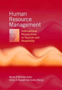 Image of Human Resource Management by Norma Dannunzio-Green and Gillian a Maxwell and Sandra Watson Hardback