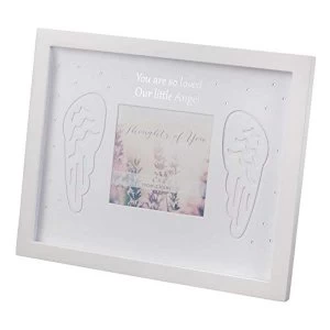 image of 4" x 4" - Thoughts of You Thick Frame - Our Little Angel