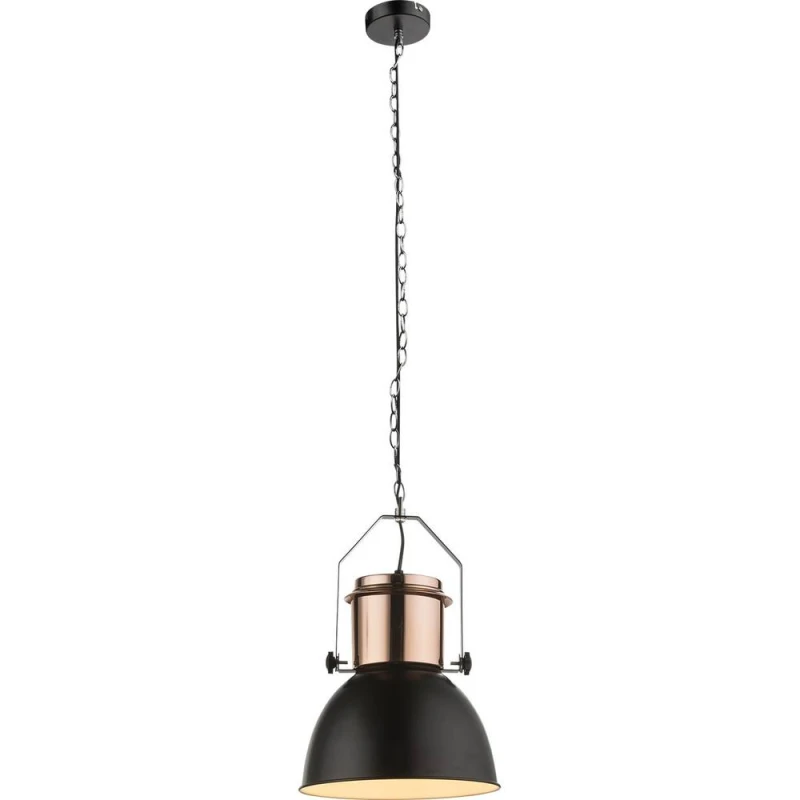 Image of Netlighting Kutum Dome Pendant Ceiling Light Copper Colored 1x E27 Copper Unisex