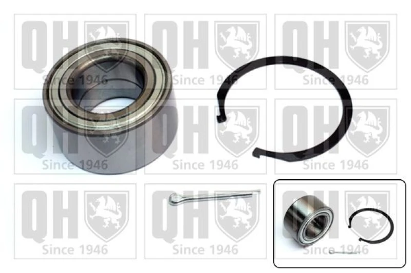 Image of QUINTON HAZELL Wheel bearing kit QUINTON HAZELL QWB1455