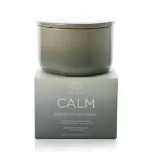 image of Serenity Ceramic Calm Candle 430g Blue