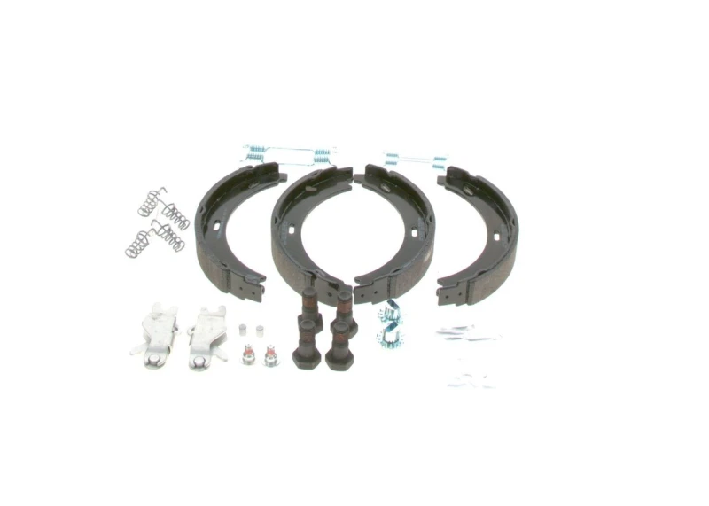 Image of Bosch 0 204 113 811 Handbrake Shoes with accessories Brake Shoe Set,parking brake (1419)