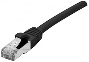 Patch Cord RJ45 CAT.6 F/UTP LSZH Snagless Black - 2m Full Copper