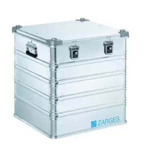 image of ZARGES Aluminium transport case, capacity 175 l, internal LxWxH 550 x 550 x 580 mm, robust construction