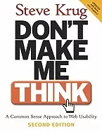 Image of dont make me think a common sense approach to web usability 2nd edition