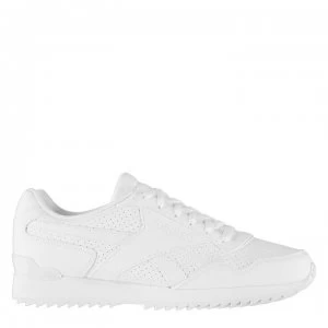 Image of Reebok Royal Glide Ripple Clip Trainers Mens - TripleWhite