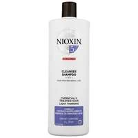 image of Nioxin 3D Care System System 5 Step 1 Cleanser Shampoo: For Chemically Treated Hair With Light Thinning 1000ml